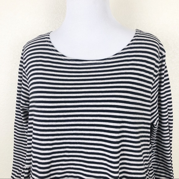 ‼️CLEARANCE‼️ Free People We the Free Striped Peplum Top - Picture 2 of 8